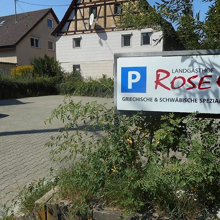 ホテルLandgasthof Rose ディツィンゲン エクステリア 写真